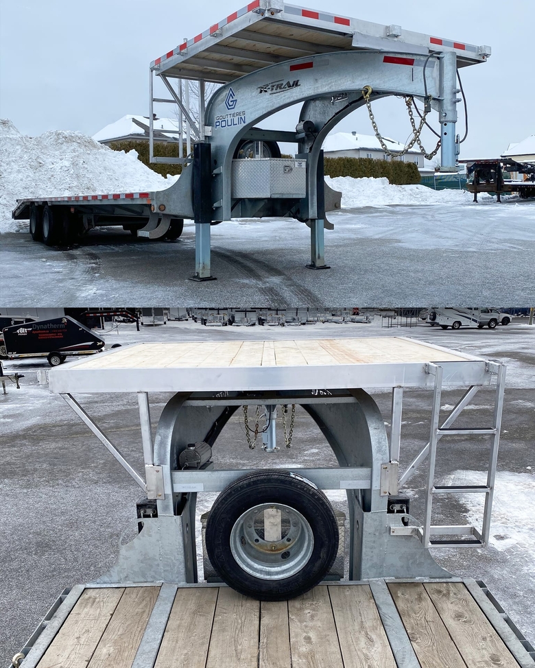 Custom design of a ladder tray