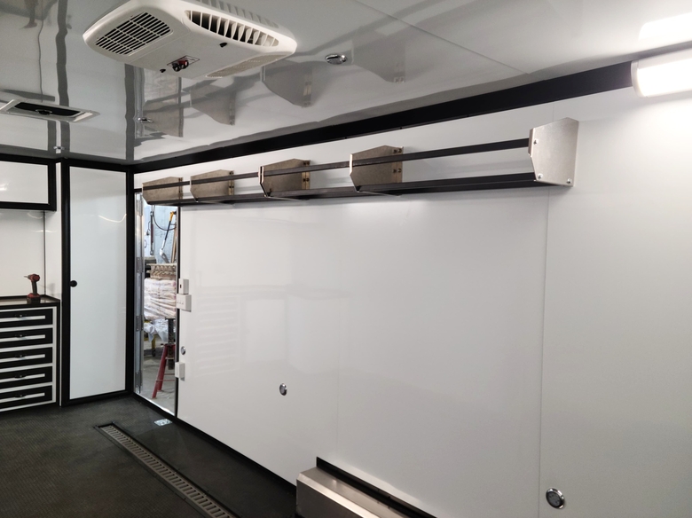 Go-kart tire storage rack